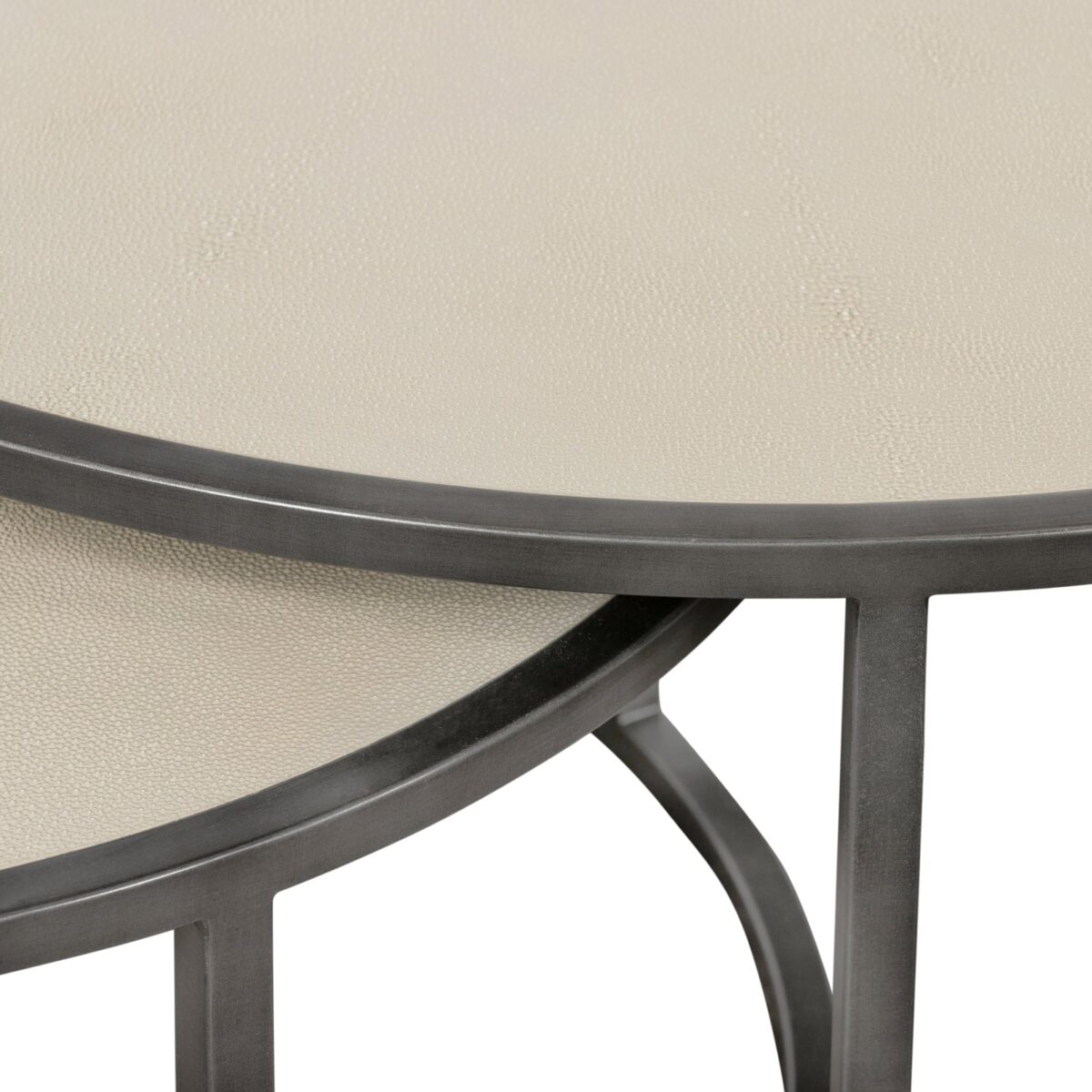 Four Hands Shagreen Nesting Coffee Table - Image 26