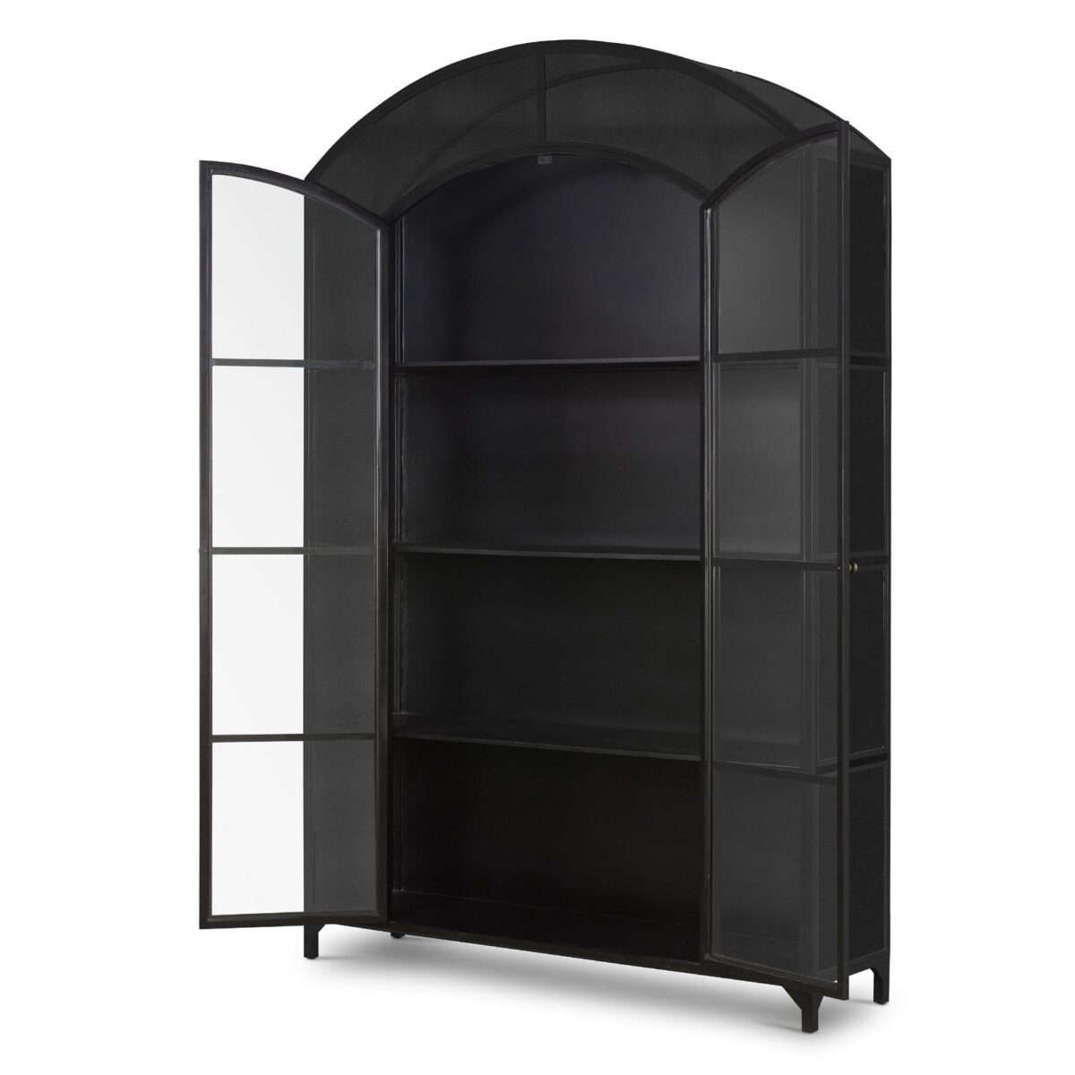 Four Hands Belmont Wide Metal Cabinet - Image 4