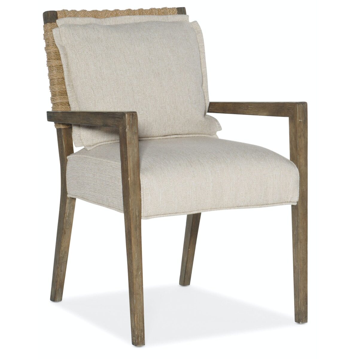 Hooker Furniture Sundance Woven Back Arm Chair INDP - Image 1
