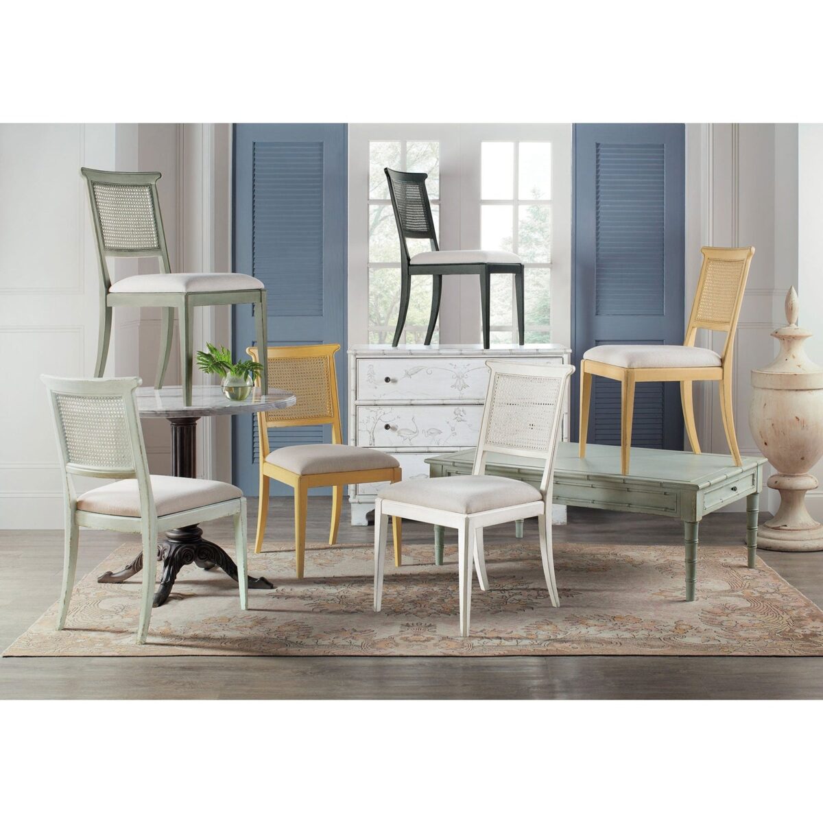 Hooker Furniture Charleston Upholstered Seat Side Chair - Image 3