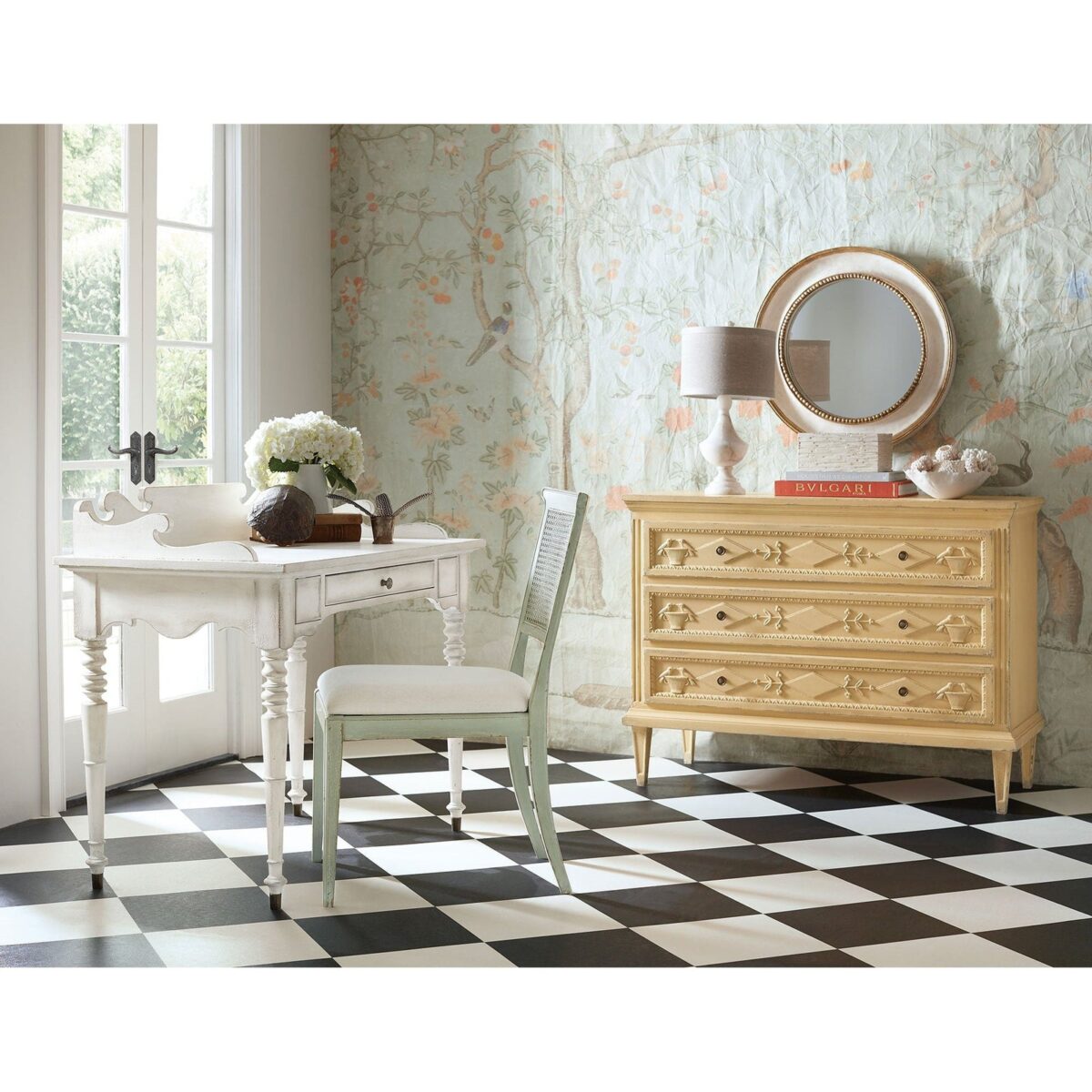 Hooker Furniture Charleston Upholstered Seat Side Chair - Image 7