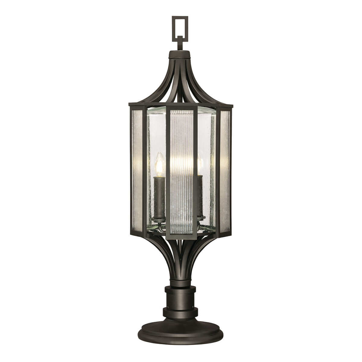 Fine Art Bristol 37.5" Outdoor Adjustable Pier/Post Mount - Image 1