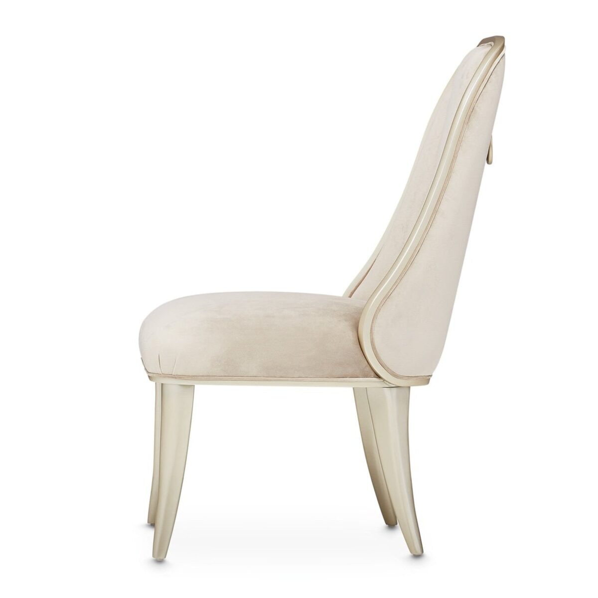 Michael Amini Villa Cherie Hazelnut Dining Side Chair - Set of 2 TF - Image 10