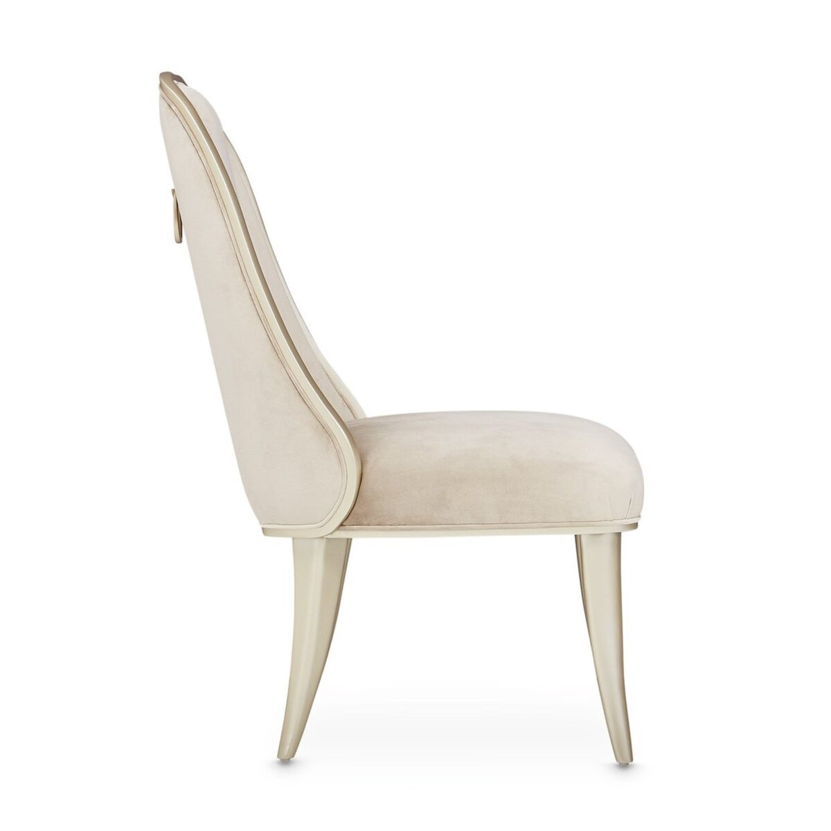Michael Amini Villa Cherie Hazelnut Dining Side Chair - Set of 2 TF - Image 6