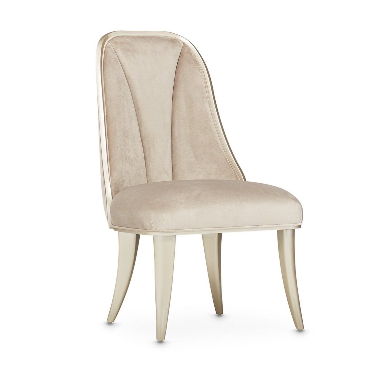 Michael Amini Villa Cherie Hazelnut Dining Side Chair - Set of 2 TF - Image 5