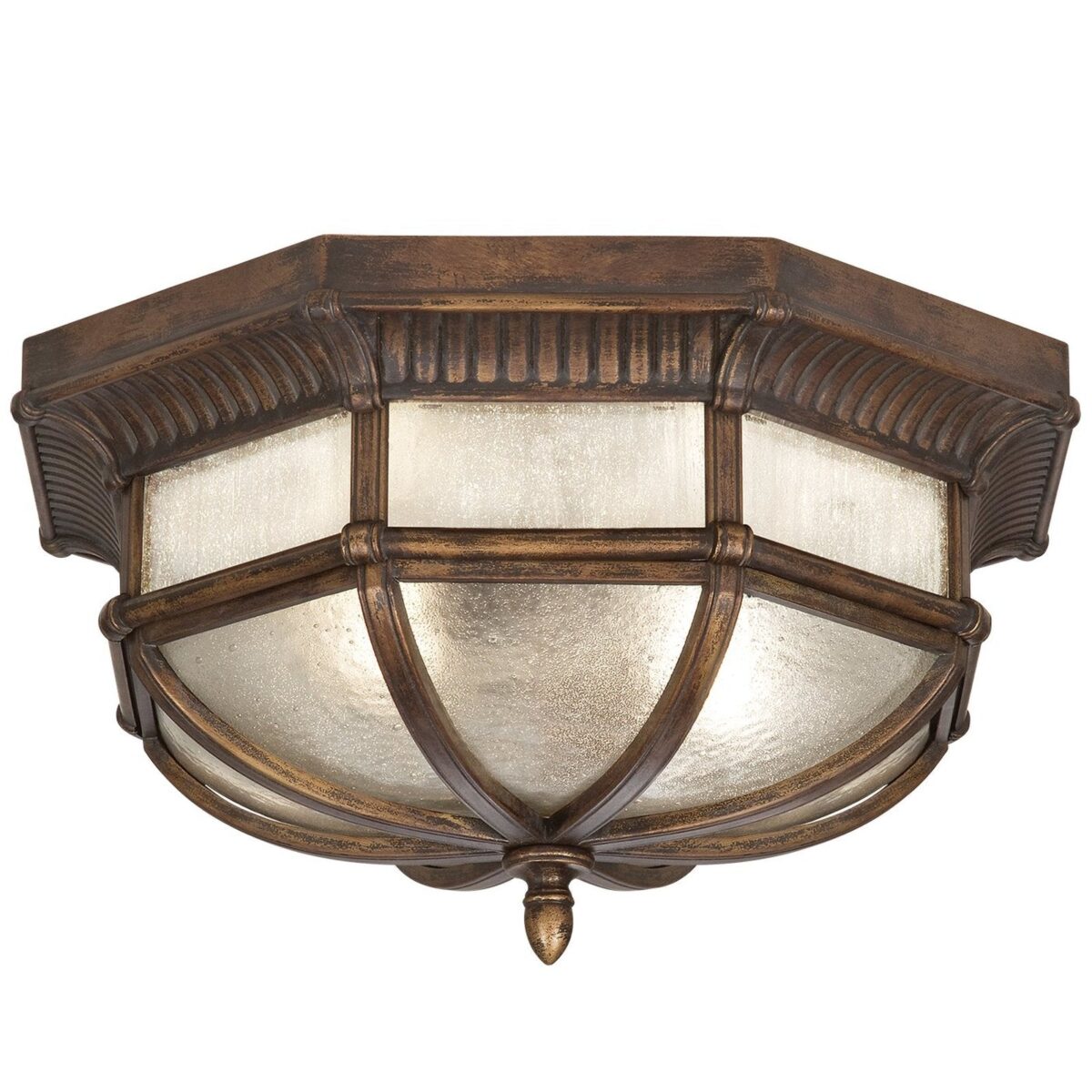 Fine Art Holland Park 16" Outdoor Flush Mount - Image 1