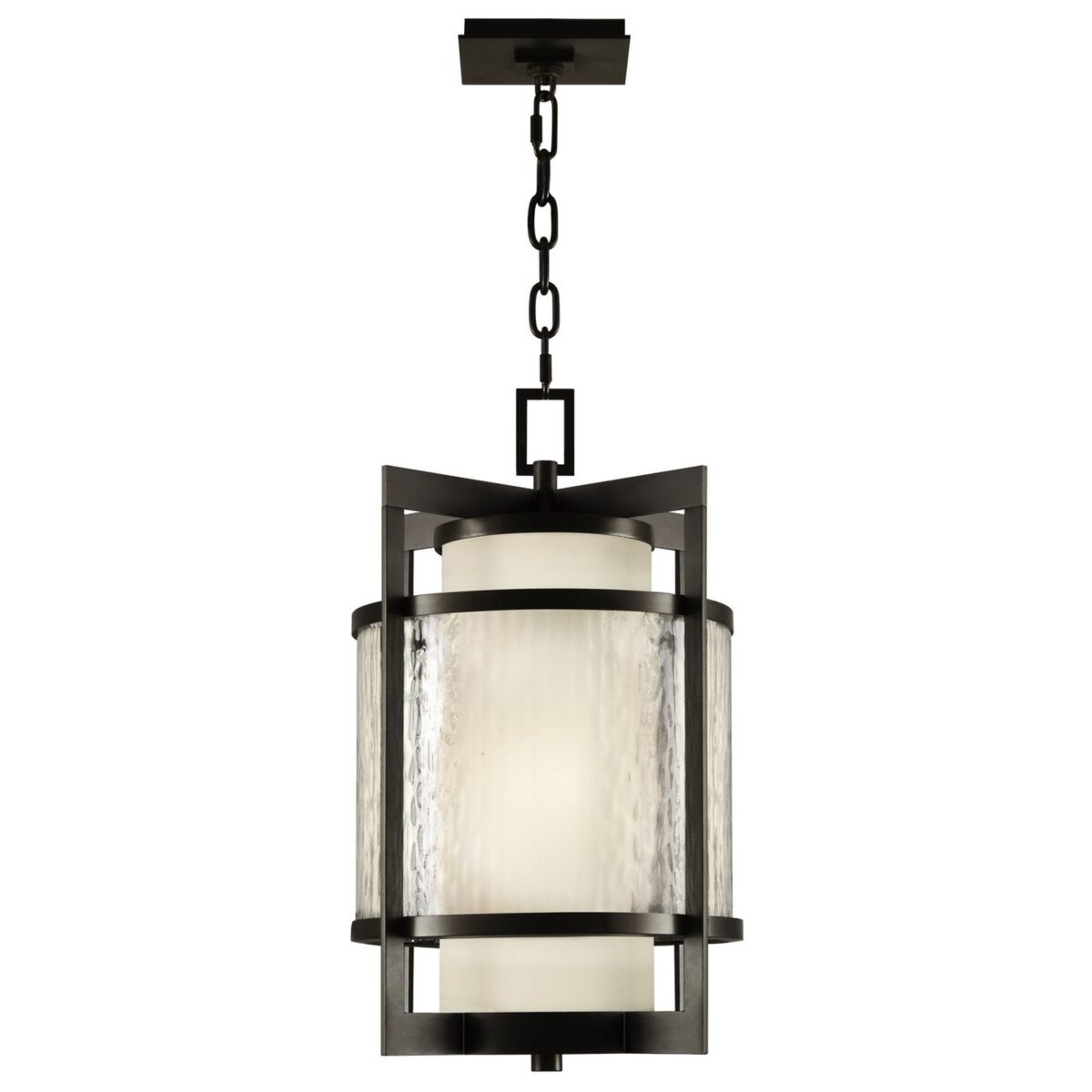 Fine Art Singapore Moderne 14" Outdoor Lantern - Image 1