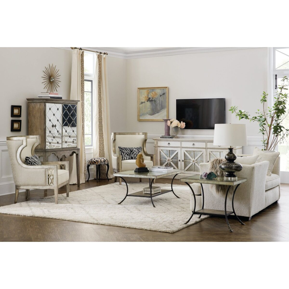 Hooker Furniture Sanctuary Debutant Wing Chair INDP - Image 3