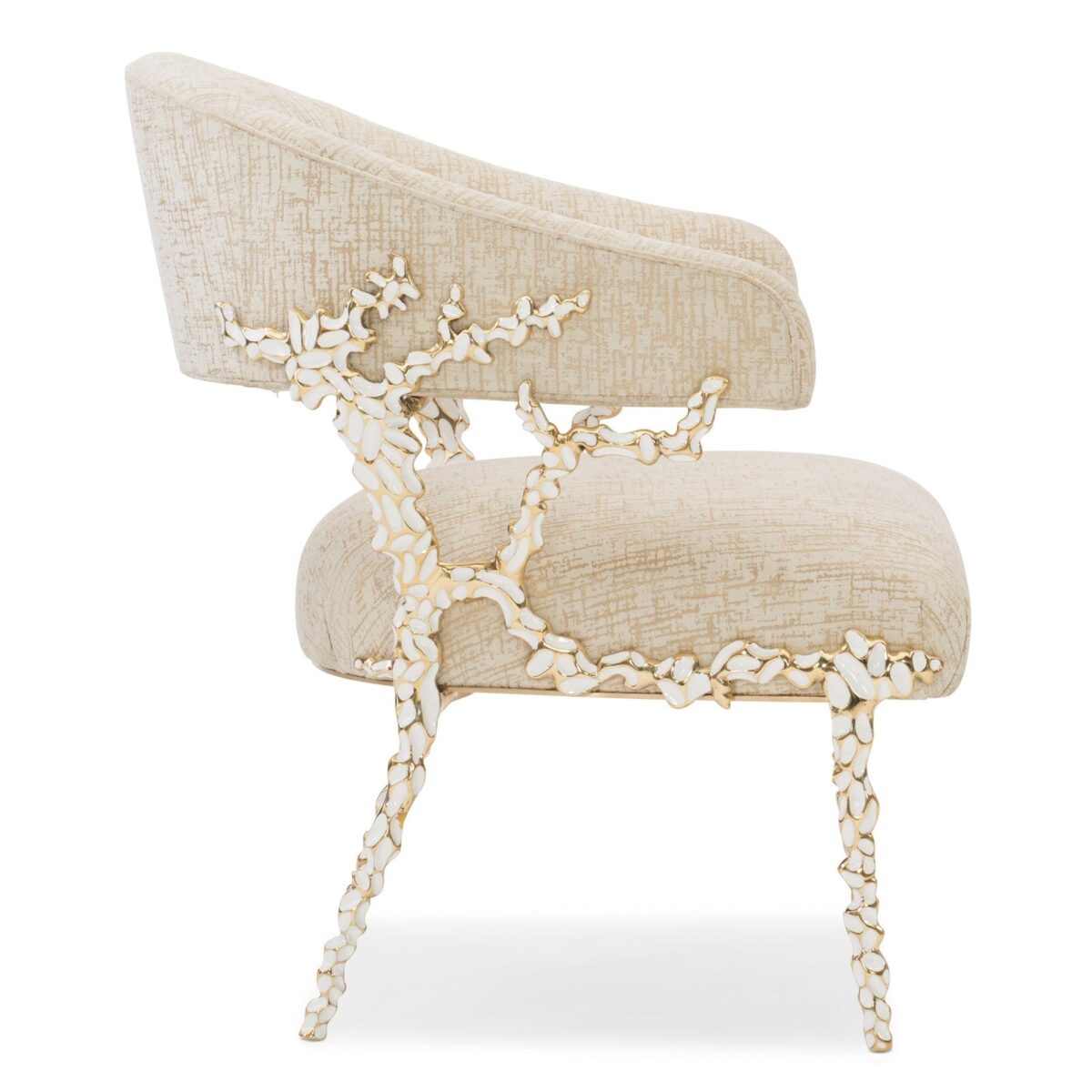 Caracole Upholstery Glimmer Of Hope Chair - Image 5