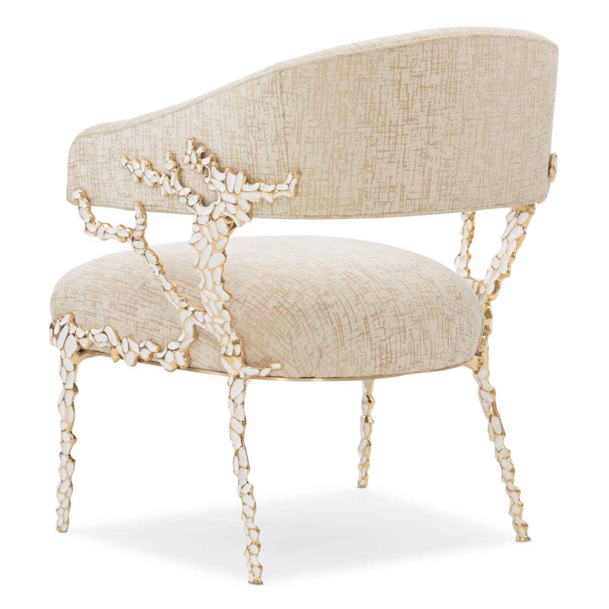 Caracole Upholstery Glimmer Of Hope Chair - Image 6