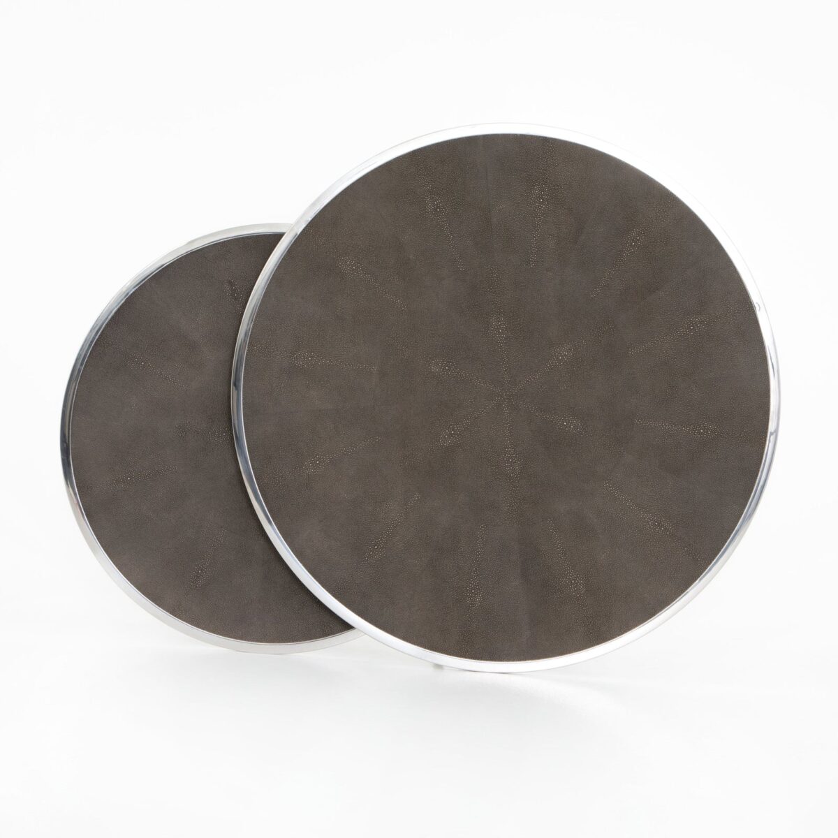 Four Hands Shagreen Nesting Coffee Table - Image 19